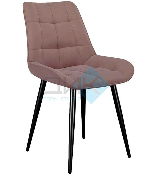 Кухонный стул DikLine 206М Black (микровелюр В)