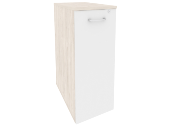 Тумба высокая выдвижная Onix O.VTPO-7 White