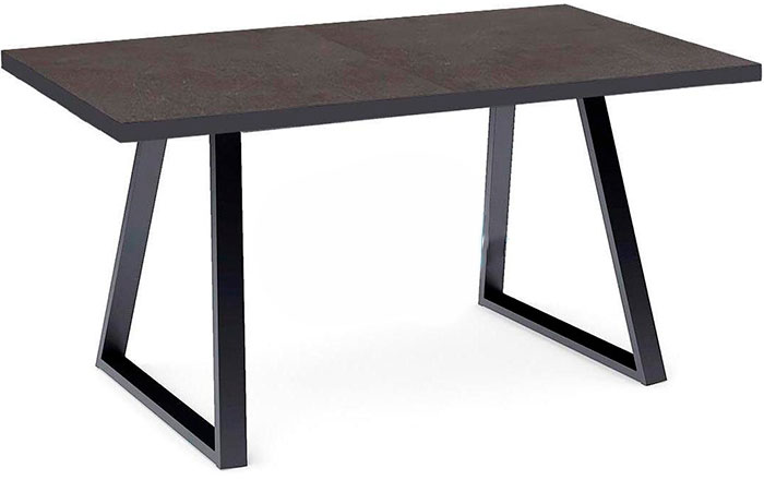 Стол обеденный DikLine ZB120 Black (хромикс)
