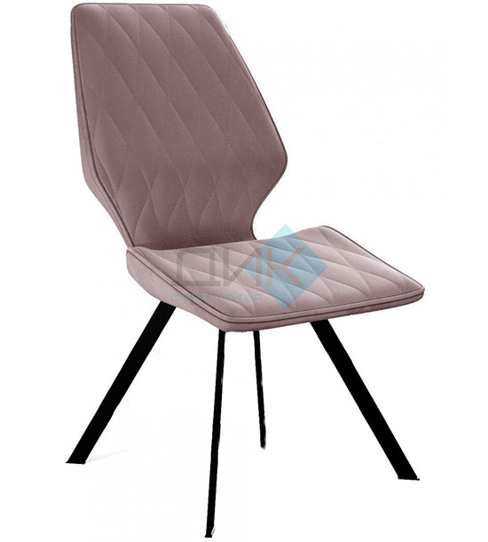 Кухонный стул DikLine 243 Black (микровелюр В)