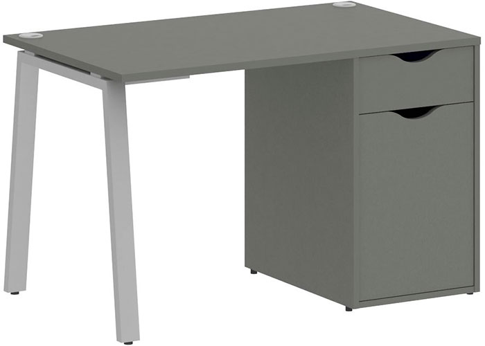 Стол Riva Home Office VR.SP-3-118.1.A Silver