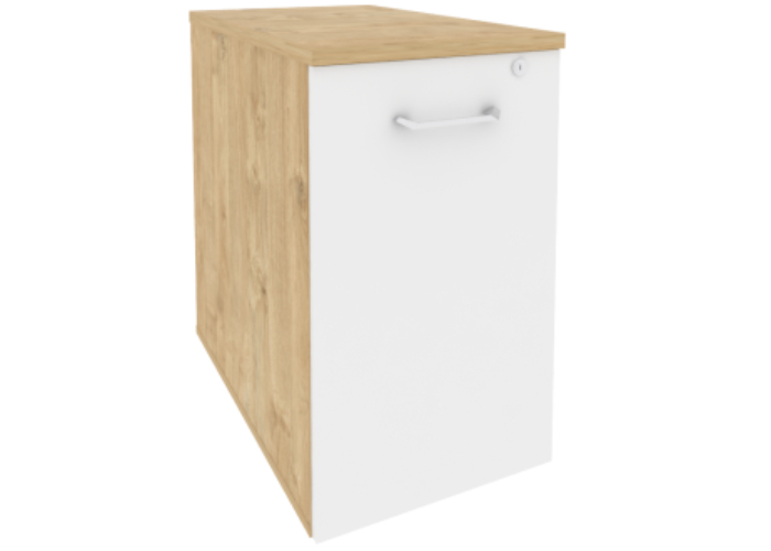Тумба высокая выдвижная Onix O.VTPO-1.7 White