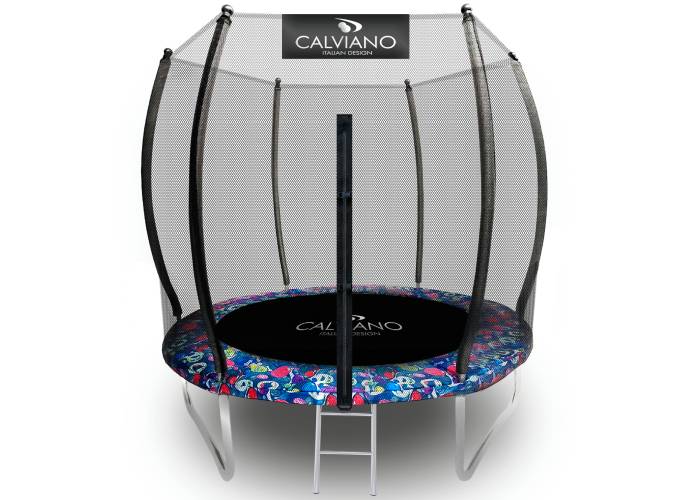 Батут Calviano 252 см - 8ft OUTSIDE master smile