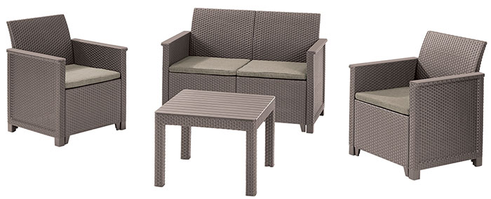 Комплект Keter Elodie 2 seater