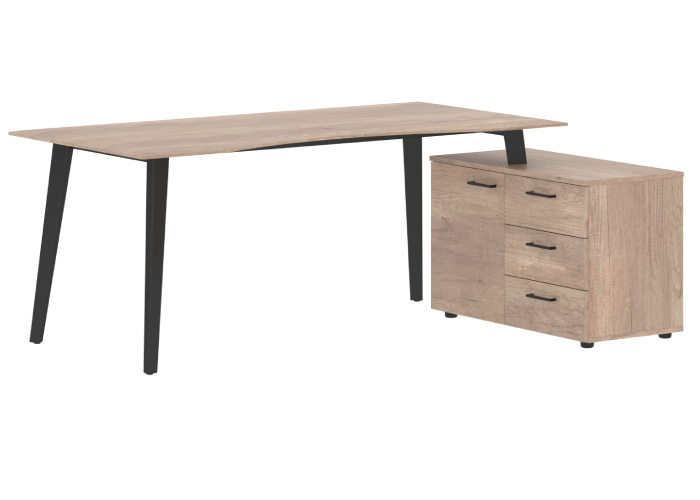 Стол руководителя с тумбой Jay JCT 1813(R)