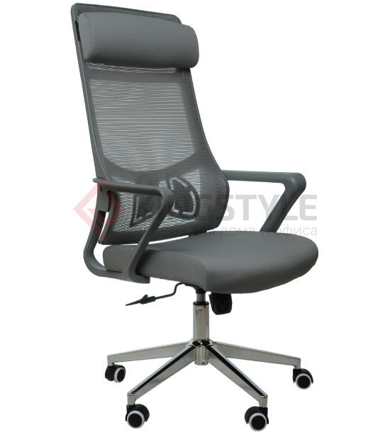 Офисное кресло SitUp Aura Grey Chrome