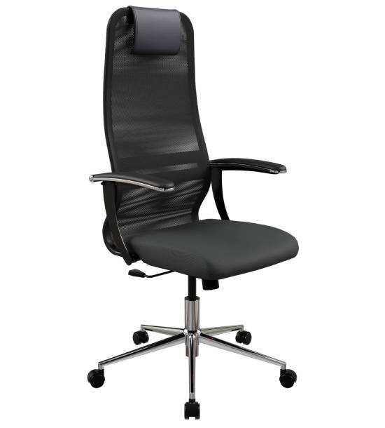 Компьютерное кресло Metta SU-BU158-8 CH (черное сиденье)