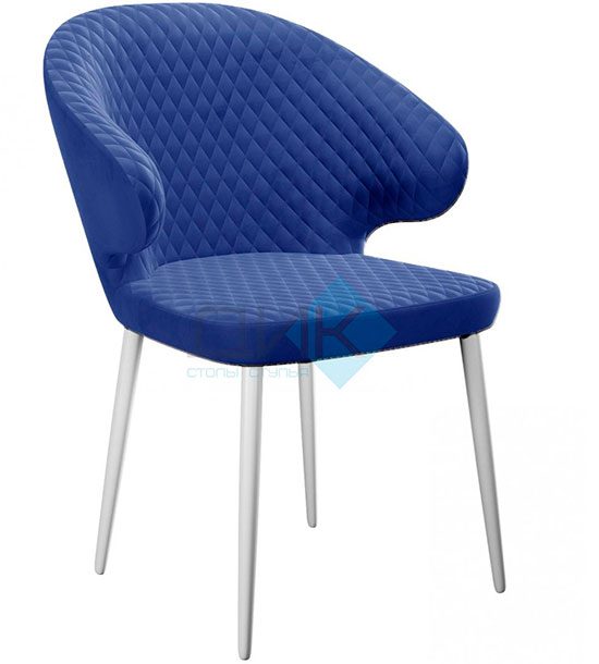 Кухонный стул DikLine 355 White (микровелюр Z)