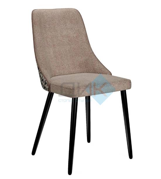 Кухонный стул DikLine 286 Black (микровелюр SB)