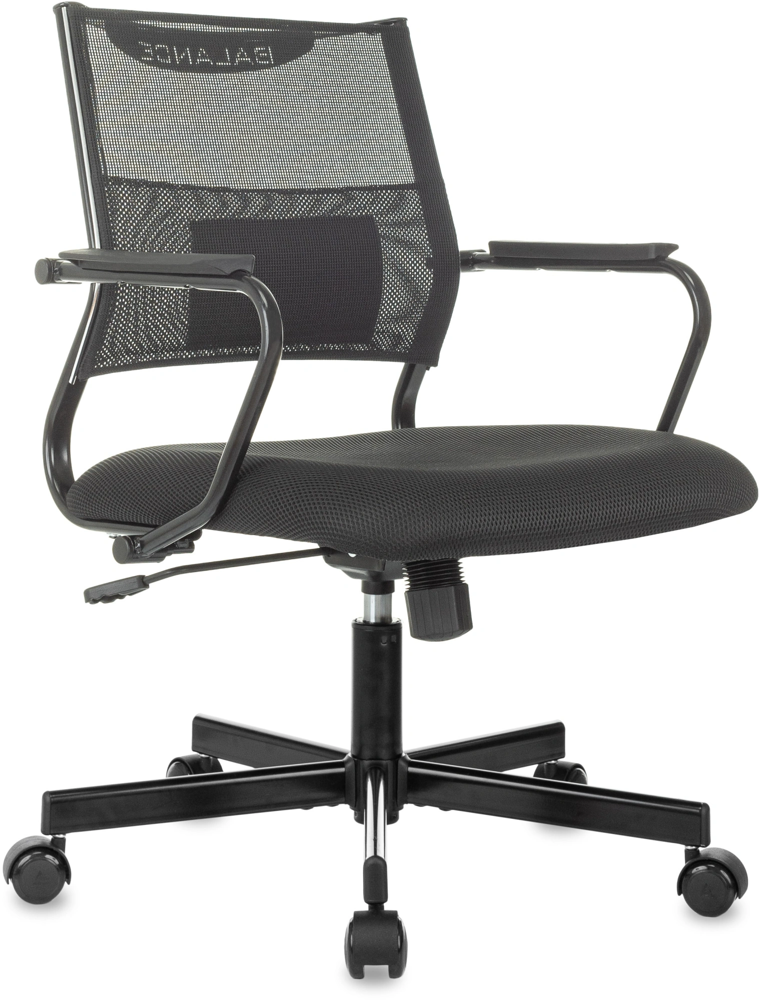 Офисное кресло Бюрократ CH Balance-Low Black Elastic-102 TW-11