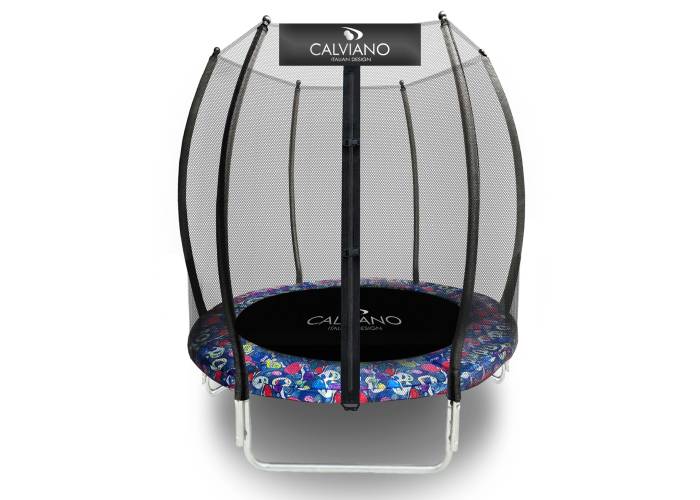 Батут Calviano 140 см - 4,5ft OUTSIDE master smile