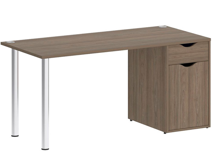 Стол Riva Home Office VR.SP-3-158.1 Silver
