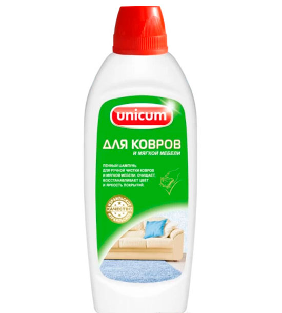 UNICUM Средство для ручной чистки ковров и мягкой мебели