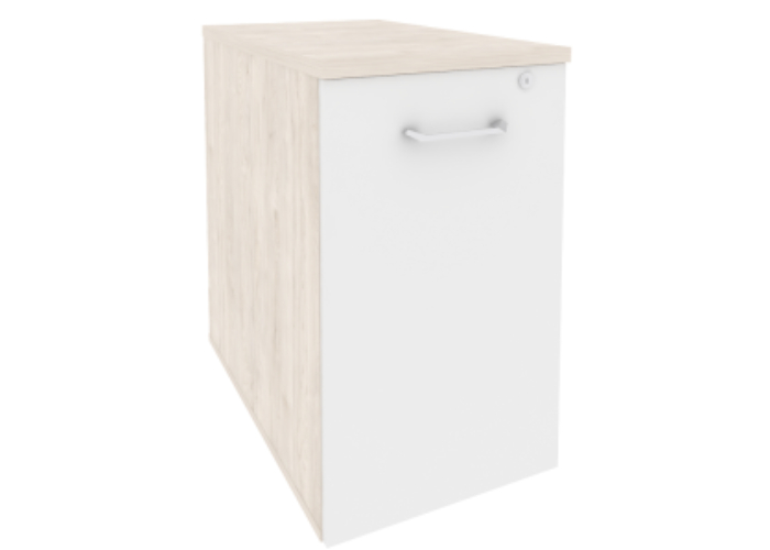 Тумба высокая выдвижная Onix O.VTPO-1.7 White