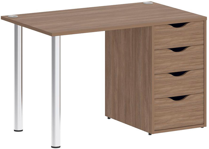 Стол Riva Home Office VR.SP-3-118.4 Silver