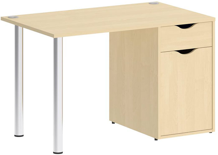 Стол Riva Home Office VR.SP-3-118.1 Silver