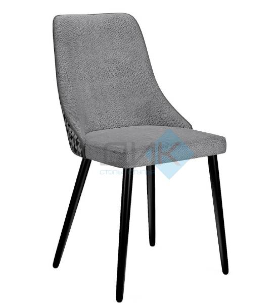 Кухонный стул DikLine 286 Black (микровелюр SB)