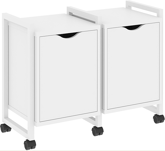 Тумба подкатная RIVA VR.L-TN-2.K White