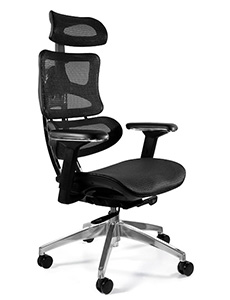 Офисное кресло «Unique Ergotech Chrome» купить в Минске • Гродно • Гомеле • Могилеве