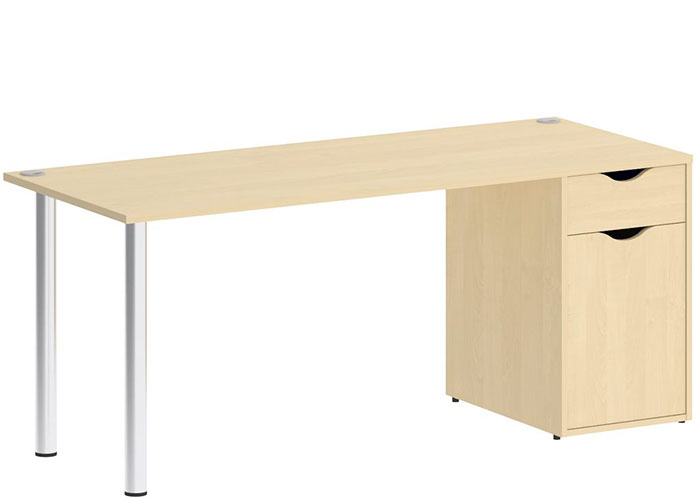 Стол Riva Home Office VR.SP-3-178.1 Silver