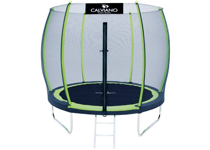 Батут Calviano 252 см - 8ft OUTSIDE master GREEN