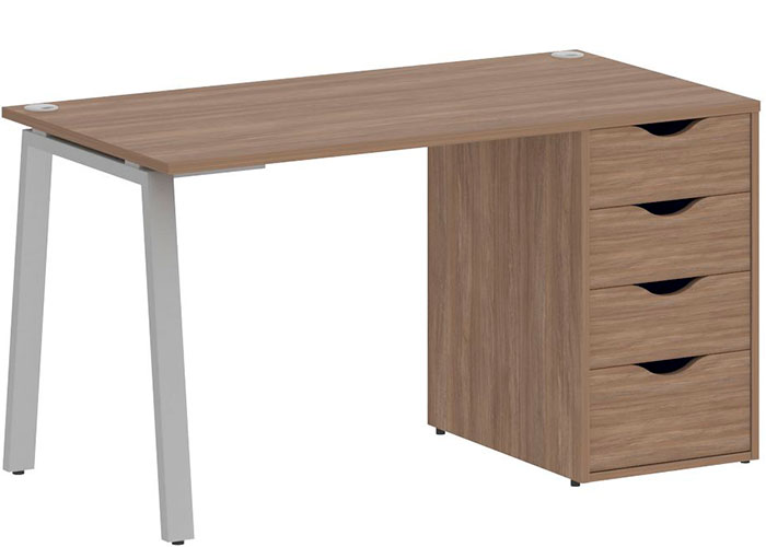 Стол Riva Home Office VR.SP-3-138.4.A Silver