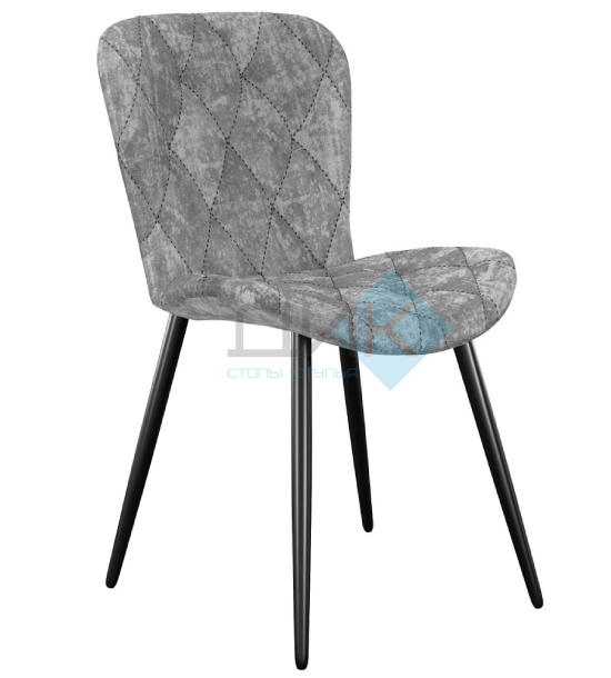Кухонный стул DikLine 303 Black (микровелюр В)