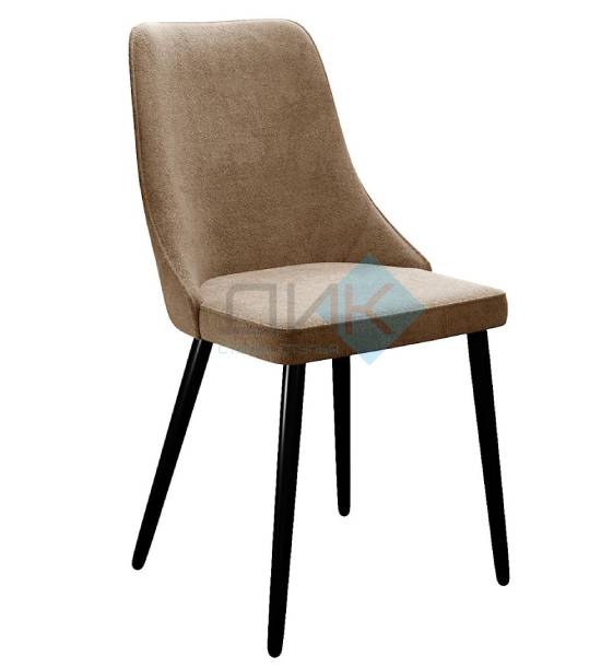 Кухонный стул DikLine 286 Black (микровелюр TW)