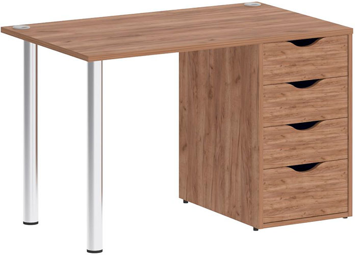 Стол Riva Home Office VR.SP-3-118.4 Silver