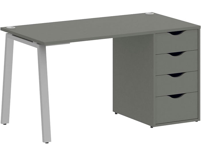 Стол Riva Home Office VR.SP-3-138.4.A Silver