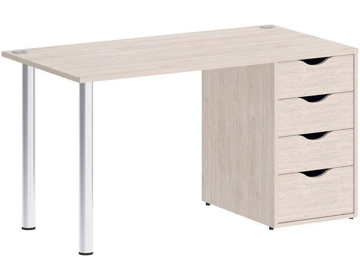 Стол Riva Home Office VR.SP-3-138.4 Silver