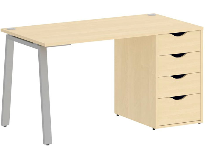 Стол Riva Home Office VR.SP-3-138.4.A Silver