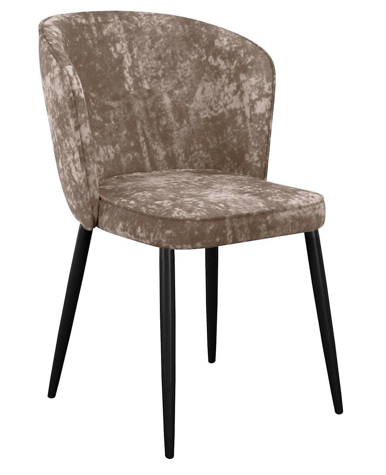 Кухонный стул DikLine 347 Black (микровелюр M)