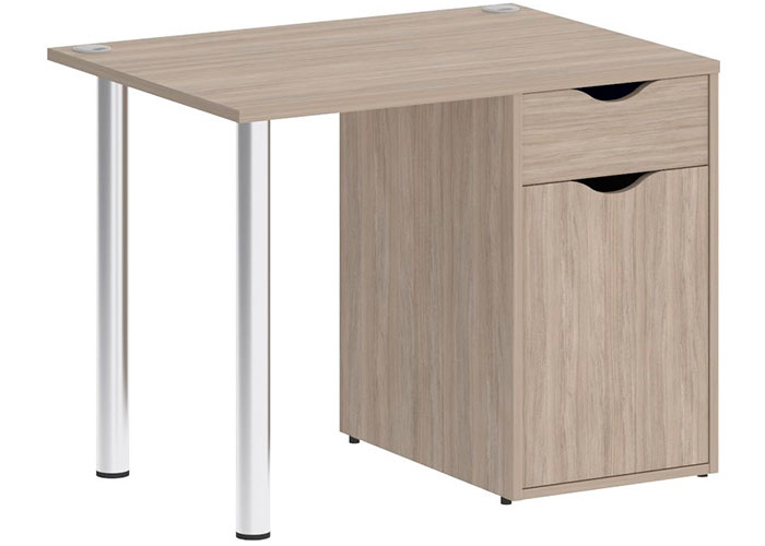 Стол Riva Home Office VR.SP-3-98.1 Silver