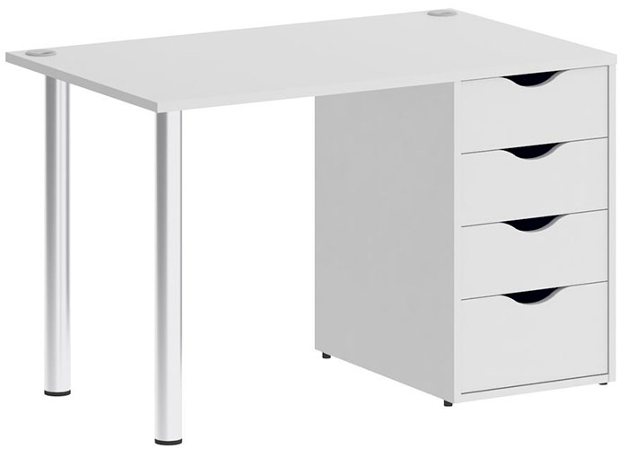 Стол Riva Home Office VR.SP-3-118.4 Silver