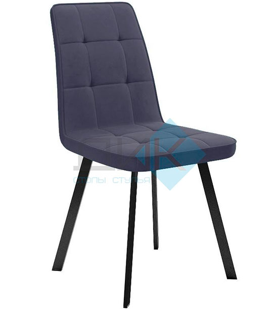 Кухонный стул DikLine 207 Black (велюр В)