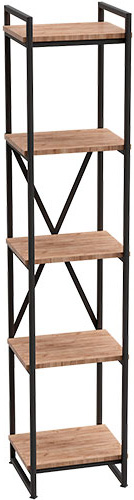 Стеллаж Millwood Лофт CH-2 Black (Л)