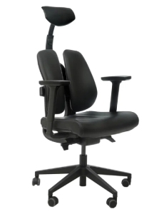 Офисное кресло «Duorest D2-200B Black (Syn. Leather)» купить в Минске • Гродно • Гомеле • Могилеве