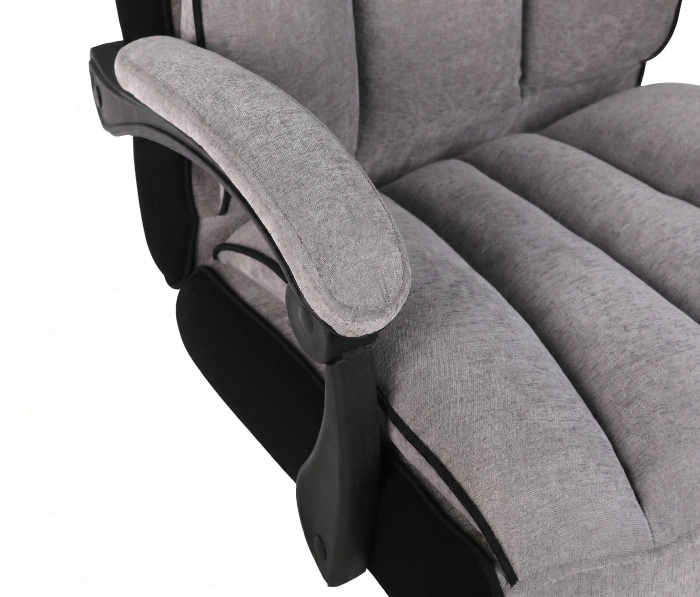 Kingstyle Pluffy Fabric Black, светло-серый