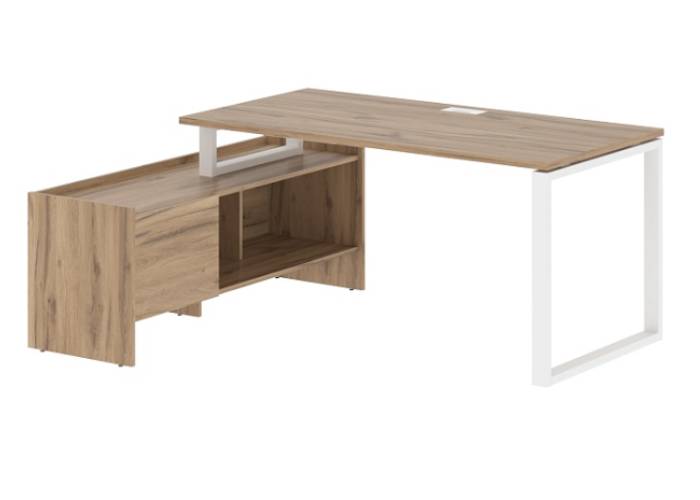 Стол с тумбой EQCT 17814 White
