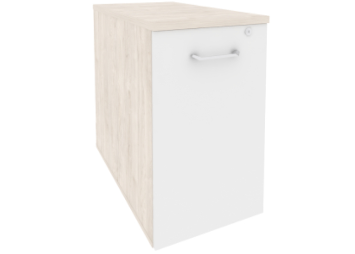 Тумба высокая выдвижная Onix O.VTPO-1.8 White