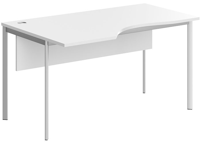 Стол письменный Imago-S СА-2SD (L) Silver