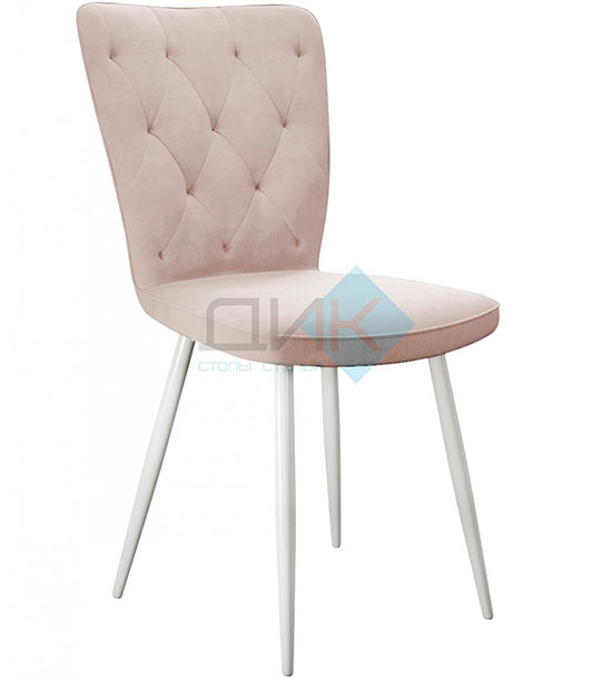 Кухонный стул DikLine 244 White (микровелюр Z)