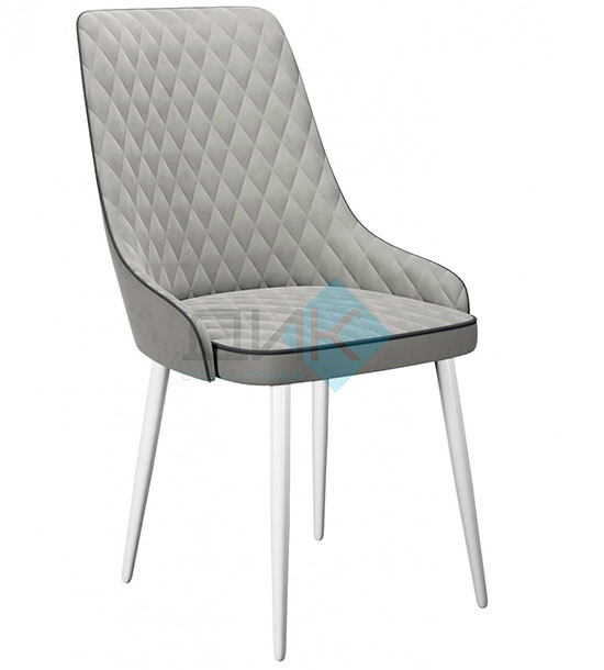 Кухонный стул DikLine 305 White (велюр В)