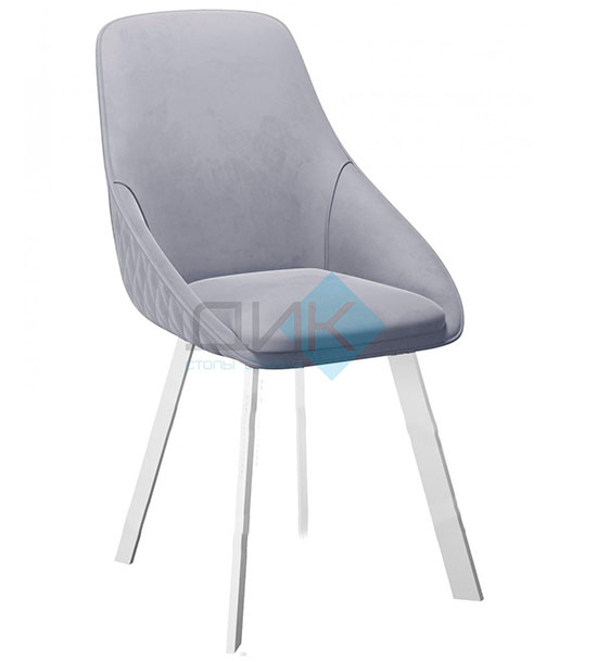 Офисное кресло DikLine 246 White (микровелюр Z)