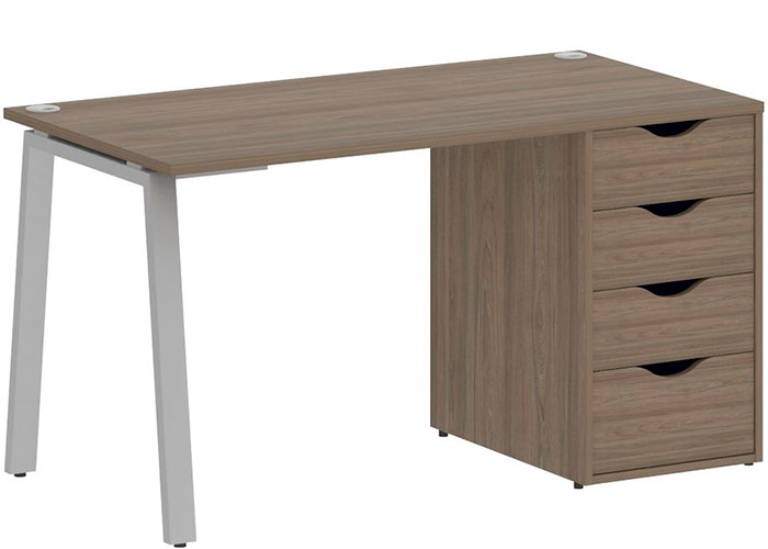 Стол Riva Home Office VR.SP-3-138.4.A Silver
