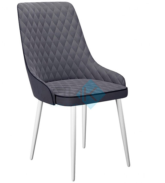 Кухонный стул DikLine 305 White (велюр В)