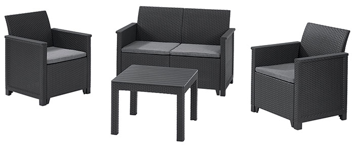 Комплект Keter Elodie 2 seater