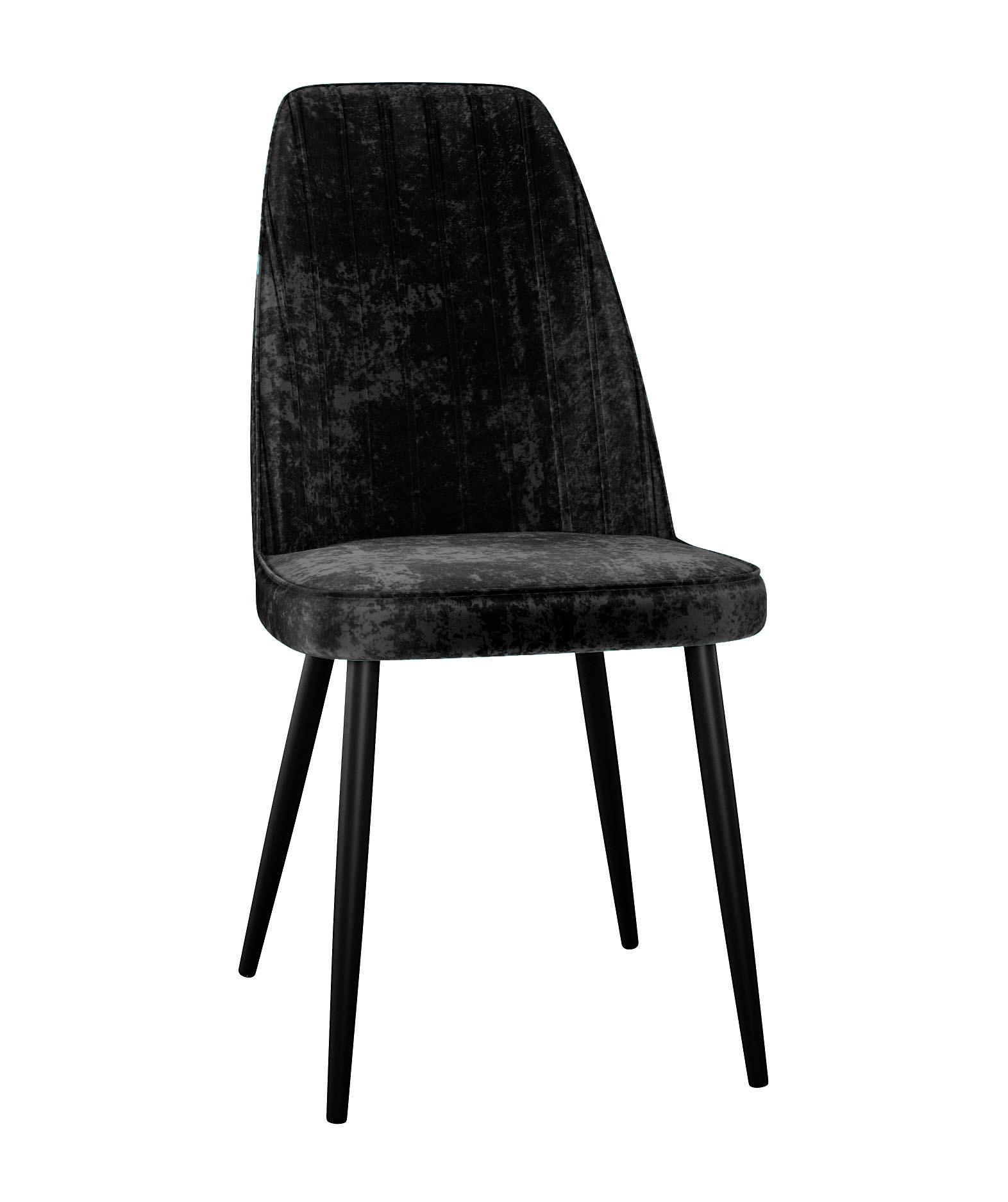 Кухонный стул DikLine 326 Black (микровелюр M)