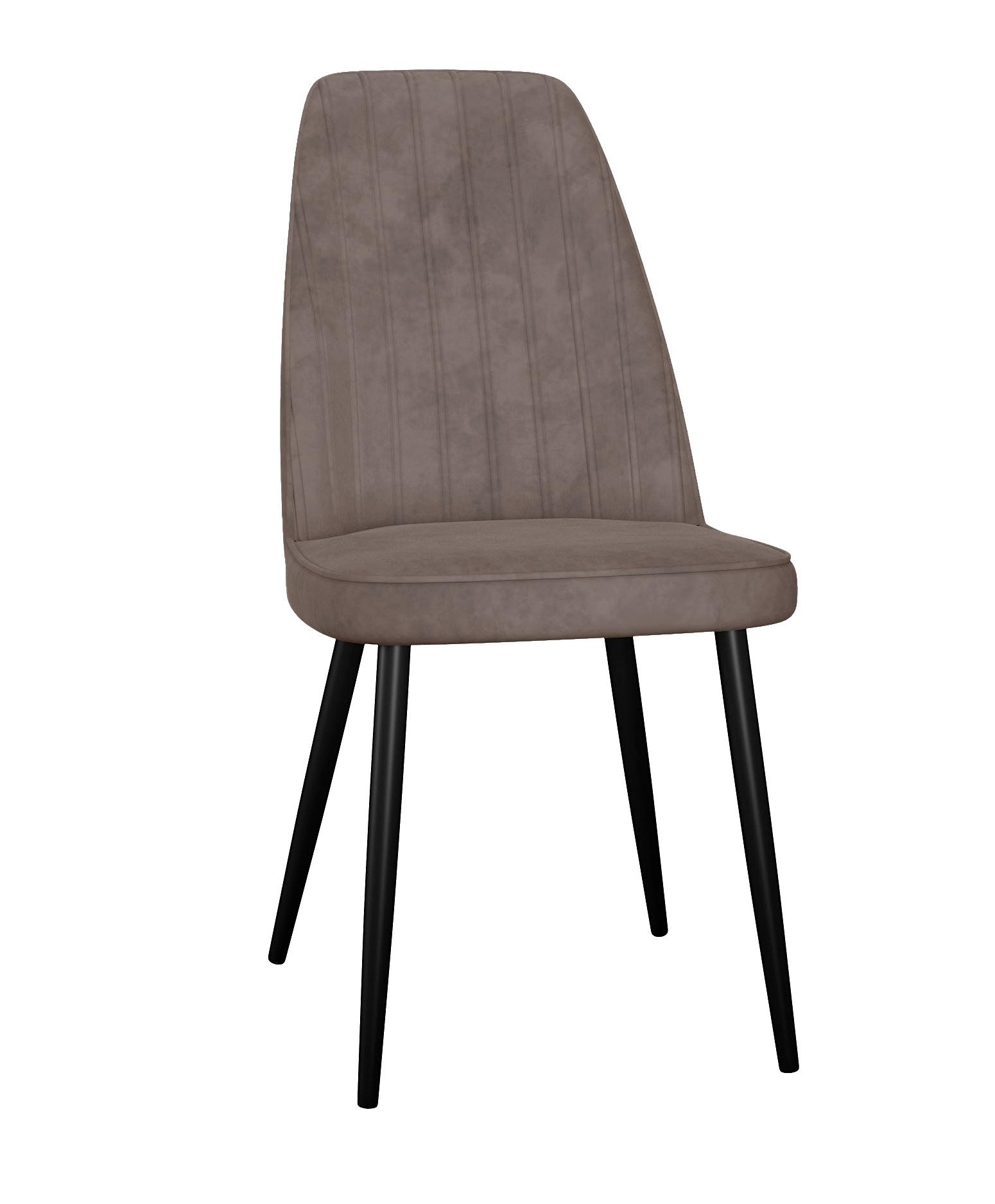 Кухонный стул DikLine 326 Black (микровелюр B)